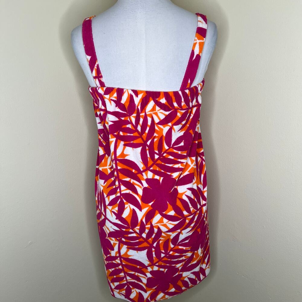 Secret Treasures Towel Wrap SM Pool Beach Vacation Plush Terry Tropical Cover Up - Picture 3 of 9